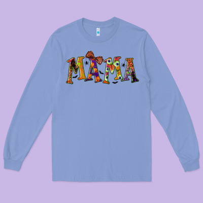 Halloween Mama Long Sleeve Tee Designed By Bundleandbundleshop