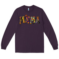 Plum halloween mama Long Sleeve Tee - BundleAndBundleShop