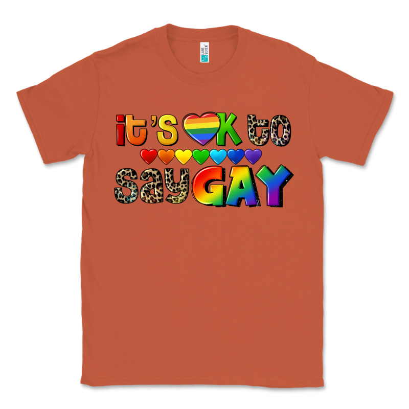 It's Okay To Say Gay Pride Classic Tee by CowGirlArtShop | Teevron