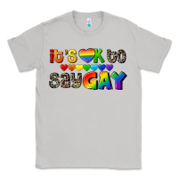 Moon Dust It's okay to say Gay pride Classic Tee - CowGirlArtShop