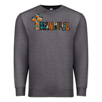 Charcoal Heather thankful Premium Sweatshirt - JahusDesignShop
