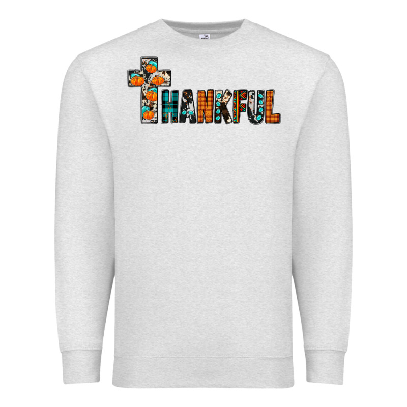 Thankful Premium Sweatshirt by JahusDesignShop | Teevron