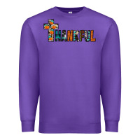 Purple thankful Premium Sweatshirt - JahusDesignShop