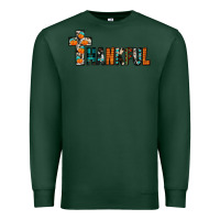 Sports Green thankful Premium Sweatshirt - JahusDesignShop