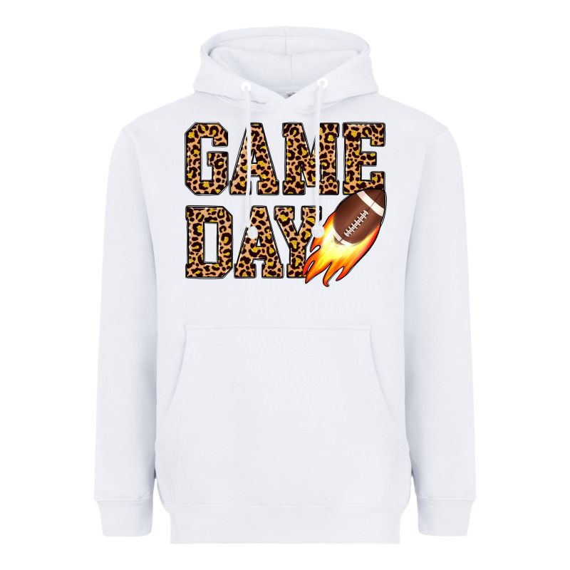 Game Day Football Heavyweight Hoodie by JahusDesignShop | Teevron