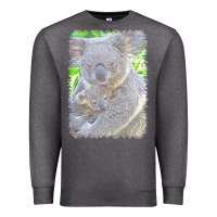 Charcoal Heather koala t  shirtkoala   11 t  shirt Premium Sweatshirt - baoMotion