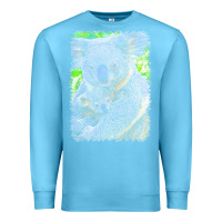 Ocean Blue koala t  shirtkoala   11 t  shirt Premium Sweatshirt - baoMotion