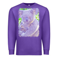 Purple koala t  shirtkoala   11 t  shirt Premium Sweatshirt - baoMotion