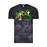 Cloud Black lucky teacher St. Patricks Day Vintage Tee - FaDigitalArtStudio