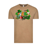 Lucky Teacher St. Patricks Day Vintage Tee | Teevron