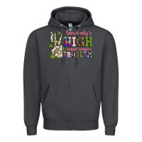 Smoke somebody's high maintenance  problem Zipper Hoodie - JahusDesignShop