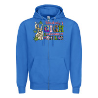 True Royal somebody's high maintenance  problem Zipper Hoodie - JahusDesignShop