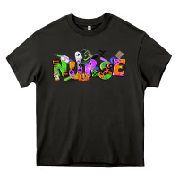 Asphalt halloween nurse Heavy Core Tee - CowGirlArtShop