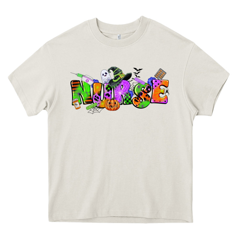 Halloween Nurse Heavy Core Tee by CowGirlArtShop | Teevron
