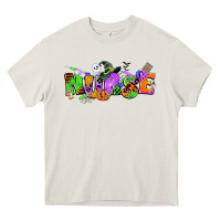 Cream halloween nurse Heavy Core Tee - CowGirlArtShop