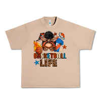 Burro basketball life messy bun Urban Heavy Tee - FaDigitalArtStudio