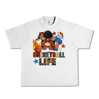 Lunar Rock basketball life messy bun Urban Heavy Tee - FaDigitalArtStudio