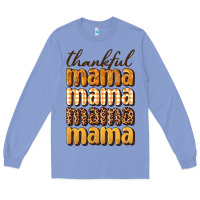 Colony Blue thankful mama Long Sleeve Tee - BundleAndBundleShop
