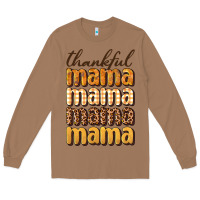 Toasted Coconut thankful mama Long Sleeve Tee - BundleAndBundleShop