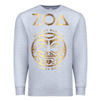 Heather Grey ZOA Premium Sweatshirt - baoMotion