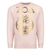 Pale Pink ZOA Premium Sweatshirt - baoMotion