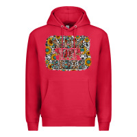Cardinal mom of girls Premium Hoodie - RacoonDesign