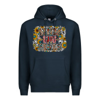Navy mom of girls Premium Hoodie - RacoonDesign