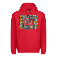 Red mom of girls Premium Hoodie - RacoonDesign