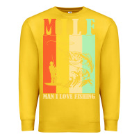 Lemon fishing t  shirt milf man i love fishing t  shirt Premium Sweatshirt - baoMotion