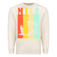 Sandshell fishing t  shirt milf man i love fishing t  shirt Premium Sweatshirt - baoMotion