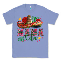 Colony Blue mama cita with sombrero hat and roses Classic Tee - Artiststas