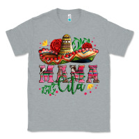 Heather Grey mama cita with sombrero hat and roses Classic Tee - Artiststas