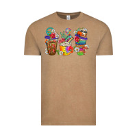 Vintage Coffee hippie coffee cups bbs Vintage Tee - BundleAndBundleShop