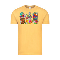 Vintage Mustard hippie coffee cups bbs Vintage Tee - BundleAndBundleShop