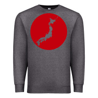 Charcoal Heather japan island Premium Sweatshirt - baoMotion