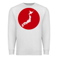 Oatmeal Heather japan island Premium Sweatshirt - baoMotion