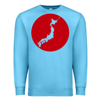 Ocean Blue japan island Premium Sweatshirt - baoMotion