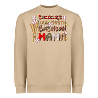 Mushroom somebody's loud mouth baseball Heavyweight Sweatshirt - JahusDesignShop