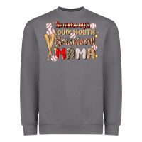Storm somebody's loud mouth baseball Heavyweight Sweatshirt - JahusDesignShop