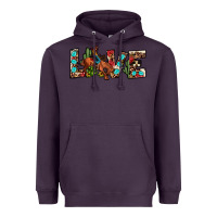 Plum love rodeo Heavyweight Hoodie - JahusDesignShop