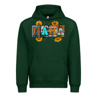 Forest Green license letters western mama Urban Hoodie - RanaPortraitStore