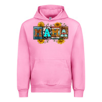 Fuchsia Pink license letters western mama Urban Hoodie - RanaPortraitStore