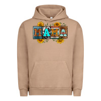 Pigment Burro license letters western mama Urban Hoodie - RanaPortraitStore