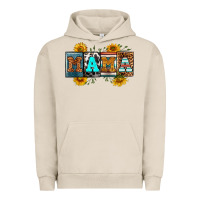 Pigment French Oak license letters western mama Urban Hoodie - RanaPortraitStore