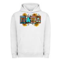Pigment Lunar Rock license letters western mama Urban Hoodie - RanaPortraitStore