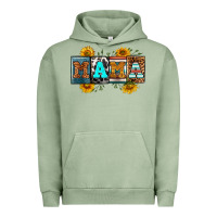 Pigment Oil Green license letters western mama Urban Hoodie - RanaPortraitStore