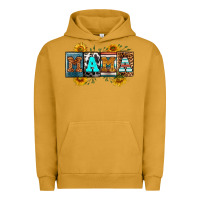 Pigment Peanut Butter license letters western mama Urban Hoodie - RanaPortraitStore
