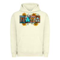 Pigment Pistachio license letters western mama Urban Hoodie - RanaPortraitStore