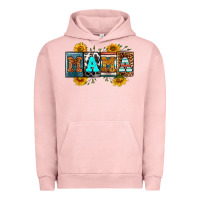 Pigment Salmon license letters western mama Urban Hoodie - RanaPortraitStore