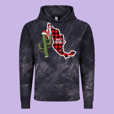 Merry Christmas Vintage Hoodie Designed By Cowhidedigitalart